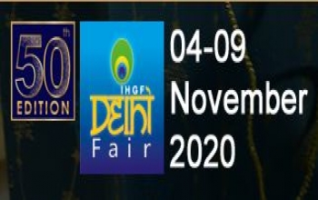 50th IHGF Delhi Fair - Virtual 2020 – Autumn Edition - from 4th to 9th November 2020  (Mega Handicrafts Virtual Fair)